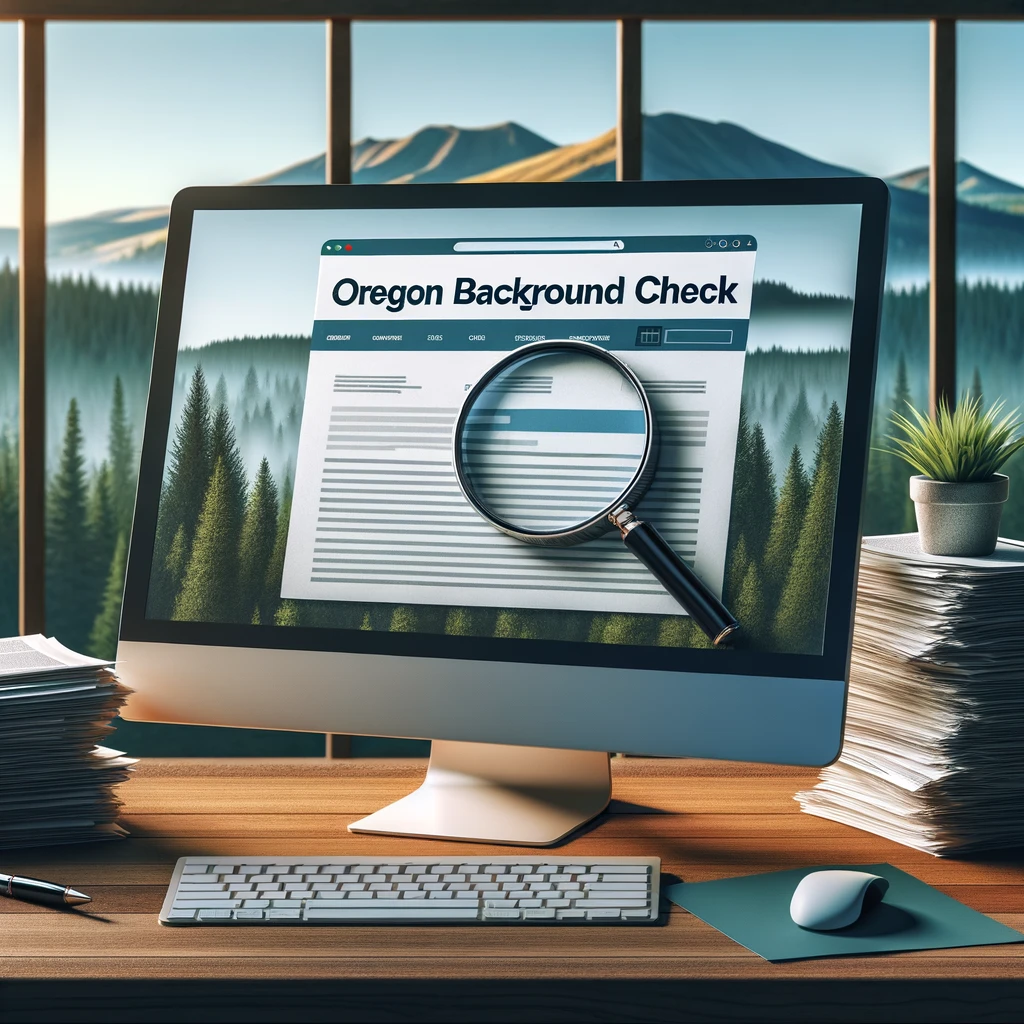 Oregon searches and background check